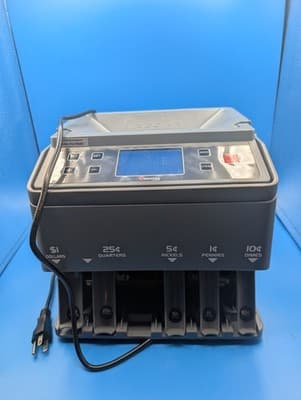 Cassida C300 Professional USD Coin Counter Sorter Wrapper Roller 300 coins/min