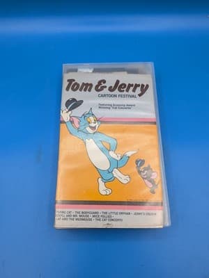 TOM & JERRY CARTOON VHS "The Cat Concerto" Ex-Rental