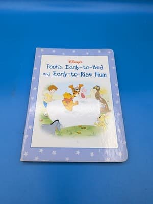 Pooh's Early-to-Bed and Early-to-Rise Hum by Ellen Milnes Excellent Shape