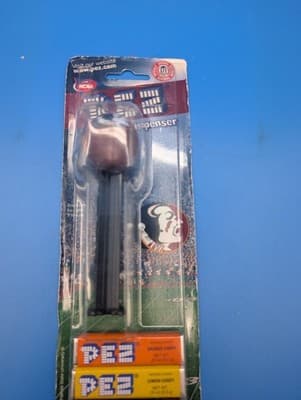 New PEZ 2006 Florida State University Candy Dispenser NCAA Football