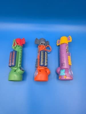 PEZ Flashlight Jungle Mission Survival Kit Complete Backpack Clip Compass Vtg