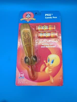 PEZ LOONEY TUNES TWEETY BIRD CANDY PEN DISPENSER NEW IN PACKAGE