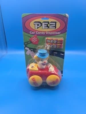 1999 Peter the Clown Pez Car Candy Dispenser Unopened Original Package