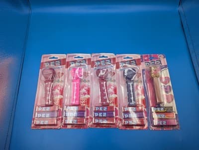 Lot of 5 Valentines Day themed Pez new NIP sealed