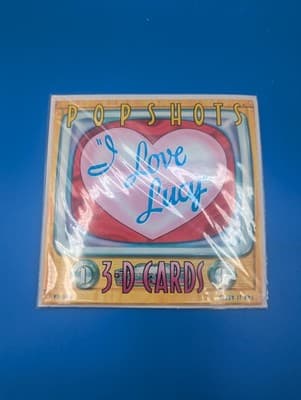 I Love Lucy Pop Shots Card 3-D "Speed it Up" Birthday Card
