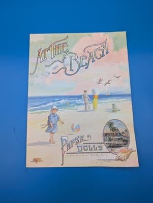 VNTG Disney World At The Beach Paper Dolls - Grand Floridian Beach Resort (1988)