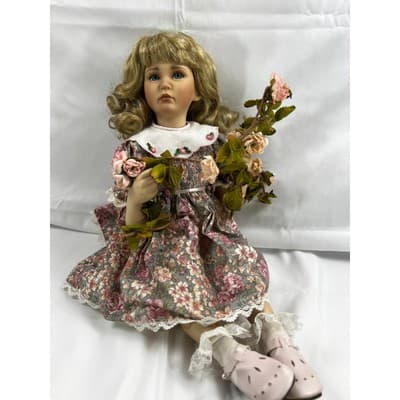 Sweetheart of Summer Jessica Porcelain Doll Vintage Signed Numbered 16"