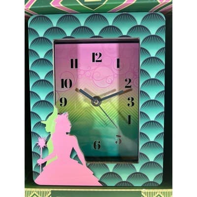 NEW Wicked Glinda Good Witch Frame Desk Clock Green
