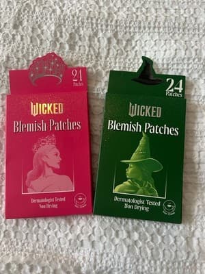 NEW RARE Wicked The Movie Blemish Patches 2 Boxes Total 48 Ct Beauty Collection