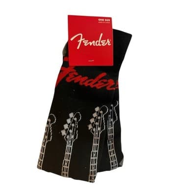 NEW Fender Guitar Novelty Socks