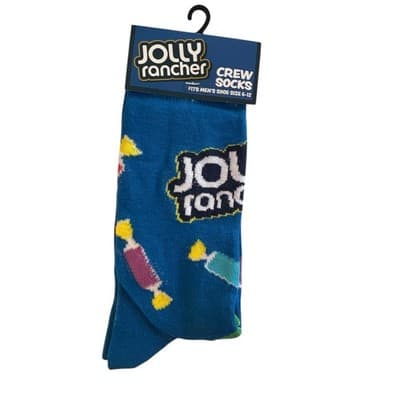 NEW JOLLY RANCHERS Candy Novelty Socks