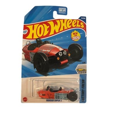 NEW Hot Wheels Morgan Super 3 Three Wheeled Roadster Factory Fresh