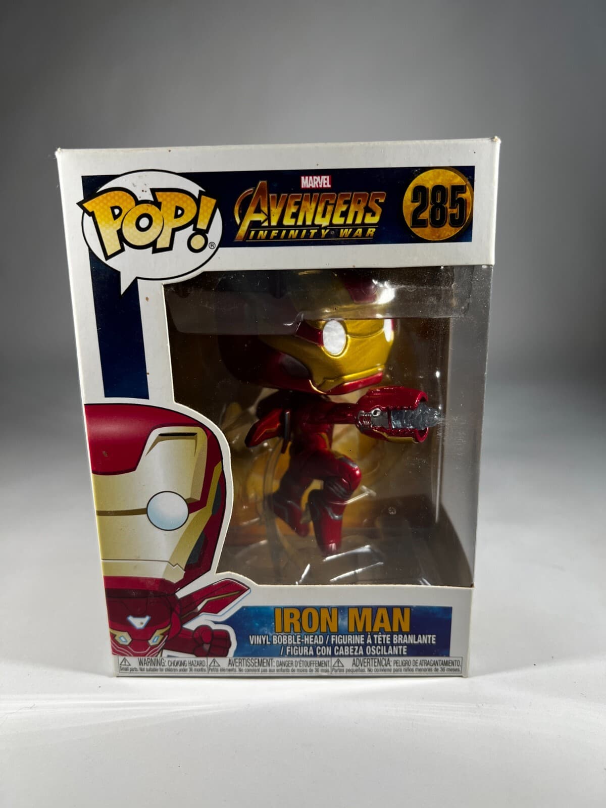 Avengers Infinity War Iron Man Funko Pop! Vinyl Figure #285 In Box Marvel