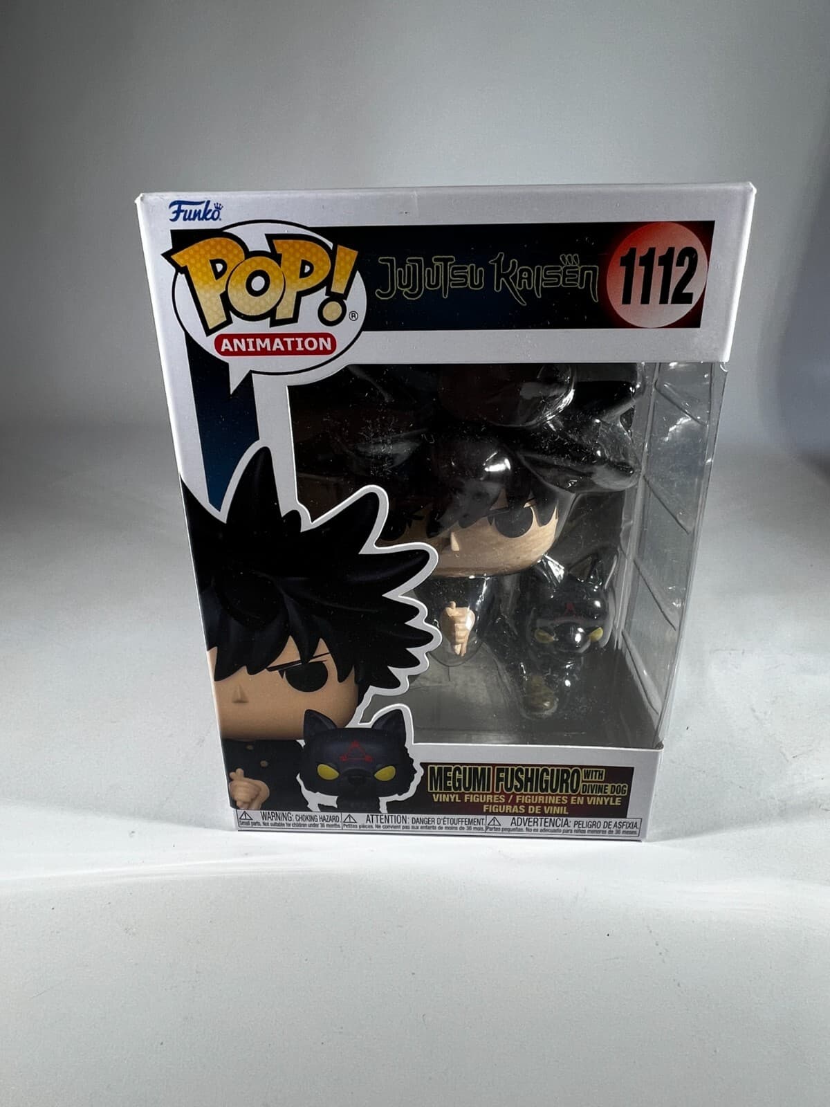 NEW Funko Pop ANIMATION Jujustsu Kaisen JJK Megumi Fushigoro w/ Divine Dog 1112