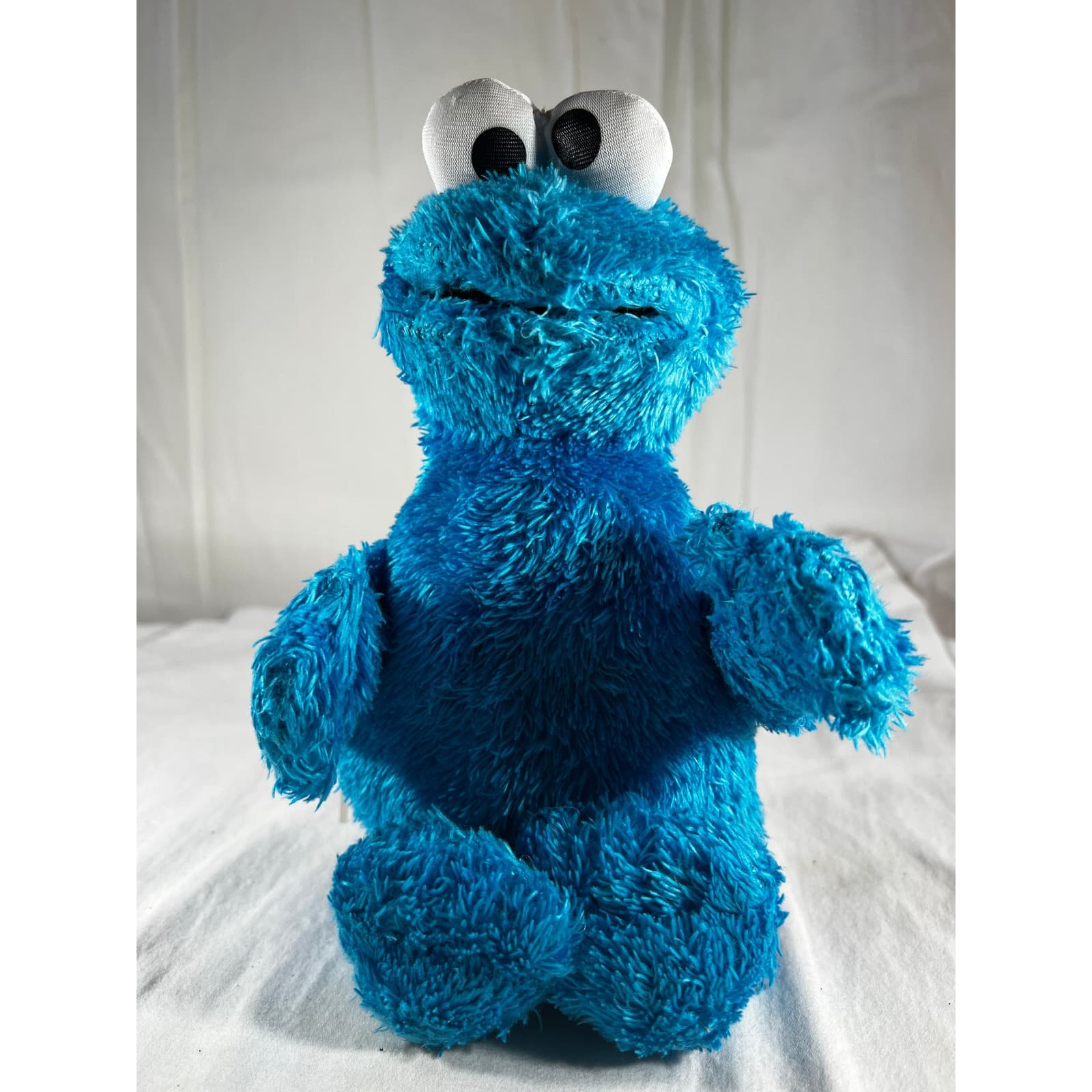 Hasbro Cookie Monster Sesame Street Plush 2012 Stuffed Animal Soft Toy 12" Nice