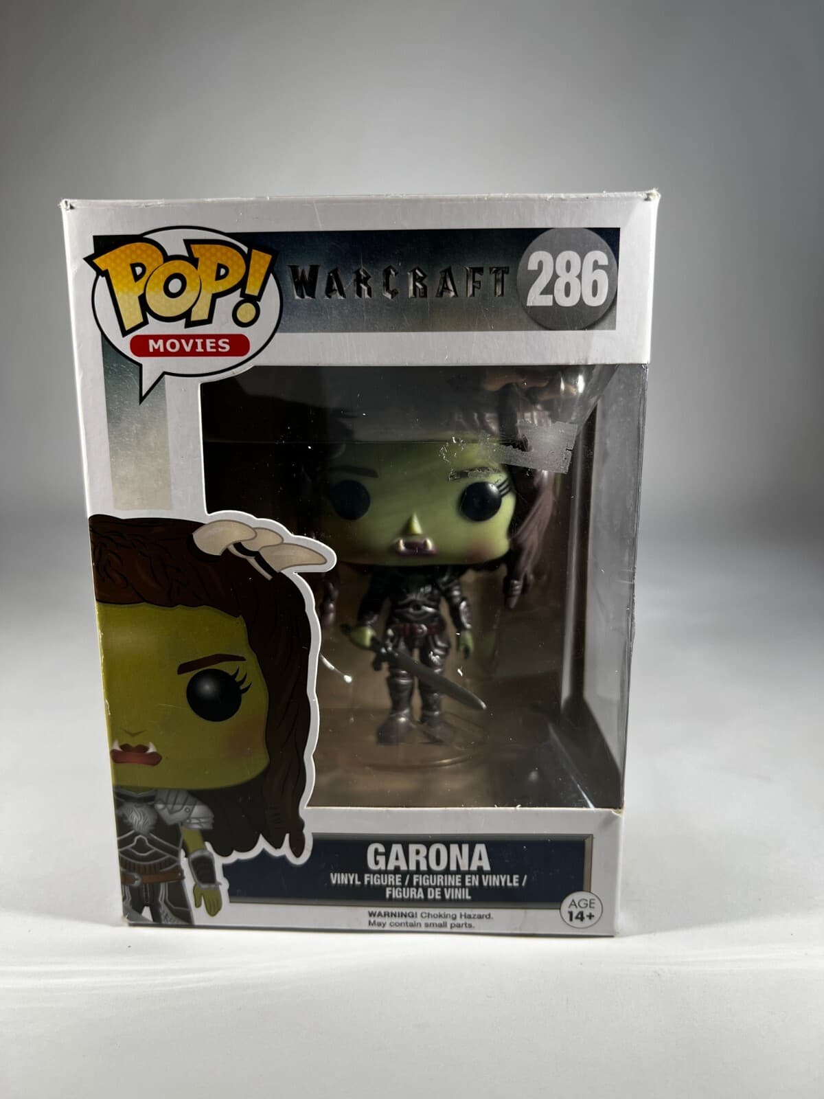 Funko Pop! Movies Warcraft Garona Halforcen #286 Vinyl Figure In Box