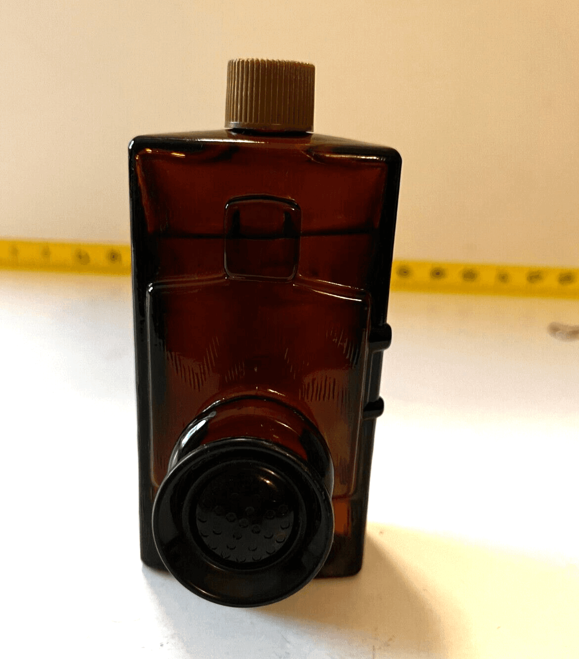 Avon Spicy After Shave Decanter Old Fashioned Wall Telephone Glass Bottle Rare