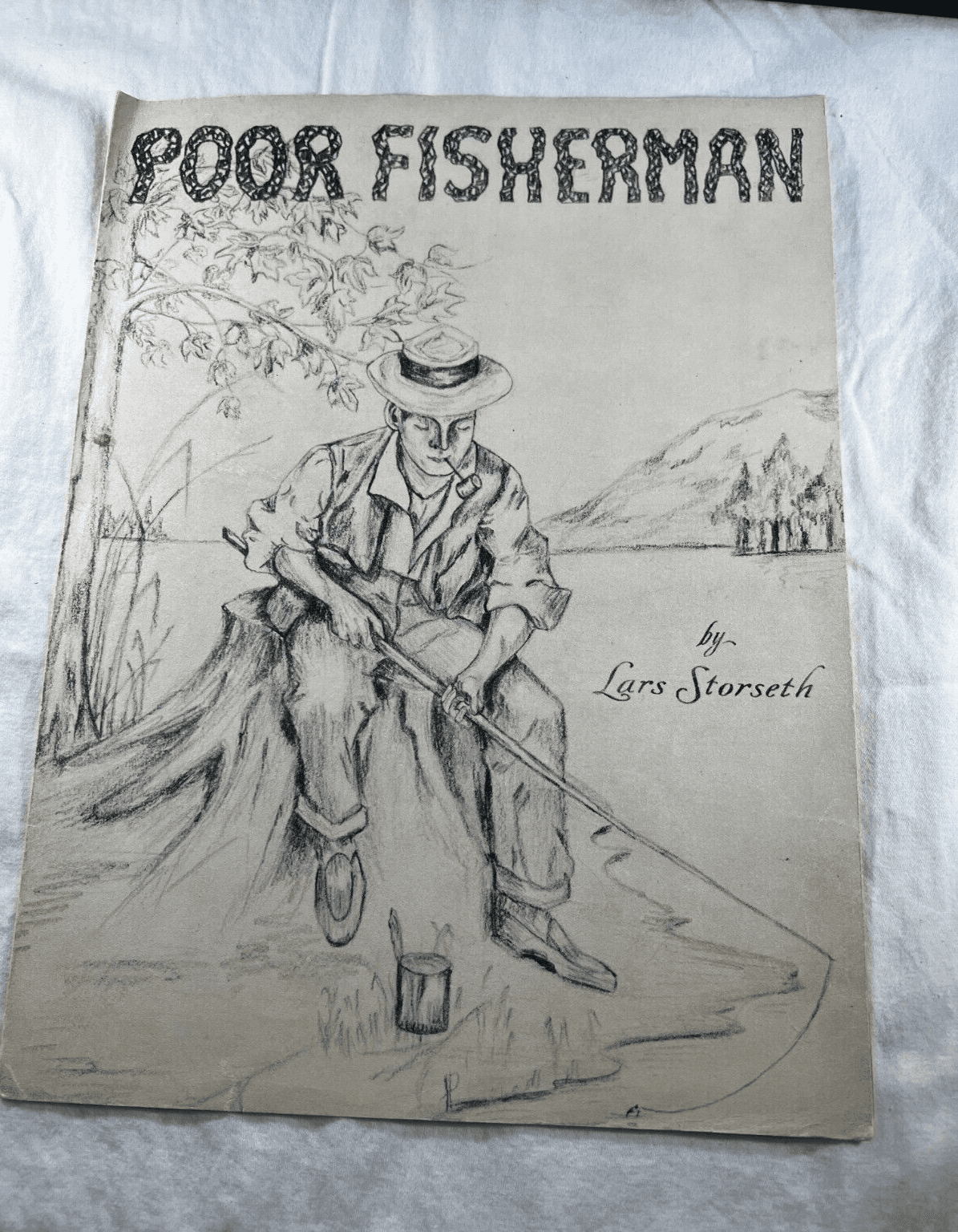 Vintage Sheet Music 1949 Poor Fisherman Lars Storseth Morrison Washington