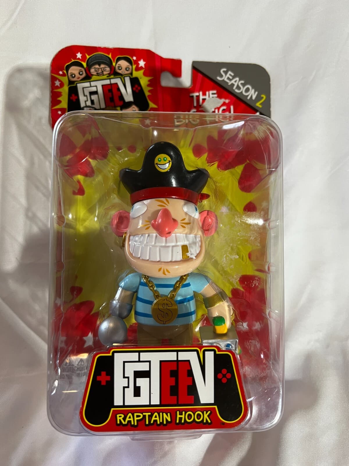 FGTEEV Raptain Hook The Big Fig Season 2 TWO 2020 NEW Bonkers Hunter Products