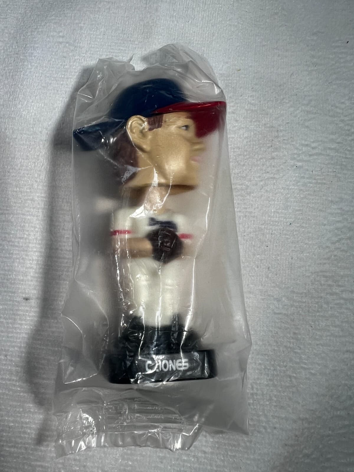 2002 Chipper Jones Braves Figure Toy Post Cereal Prize Factory Sealed Baseball