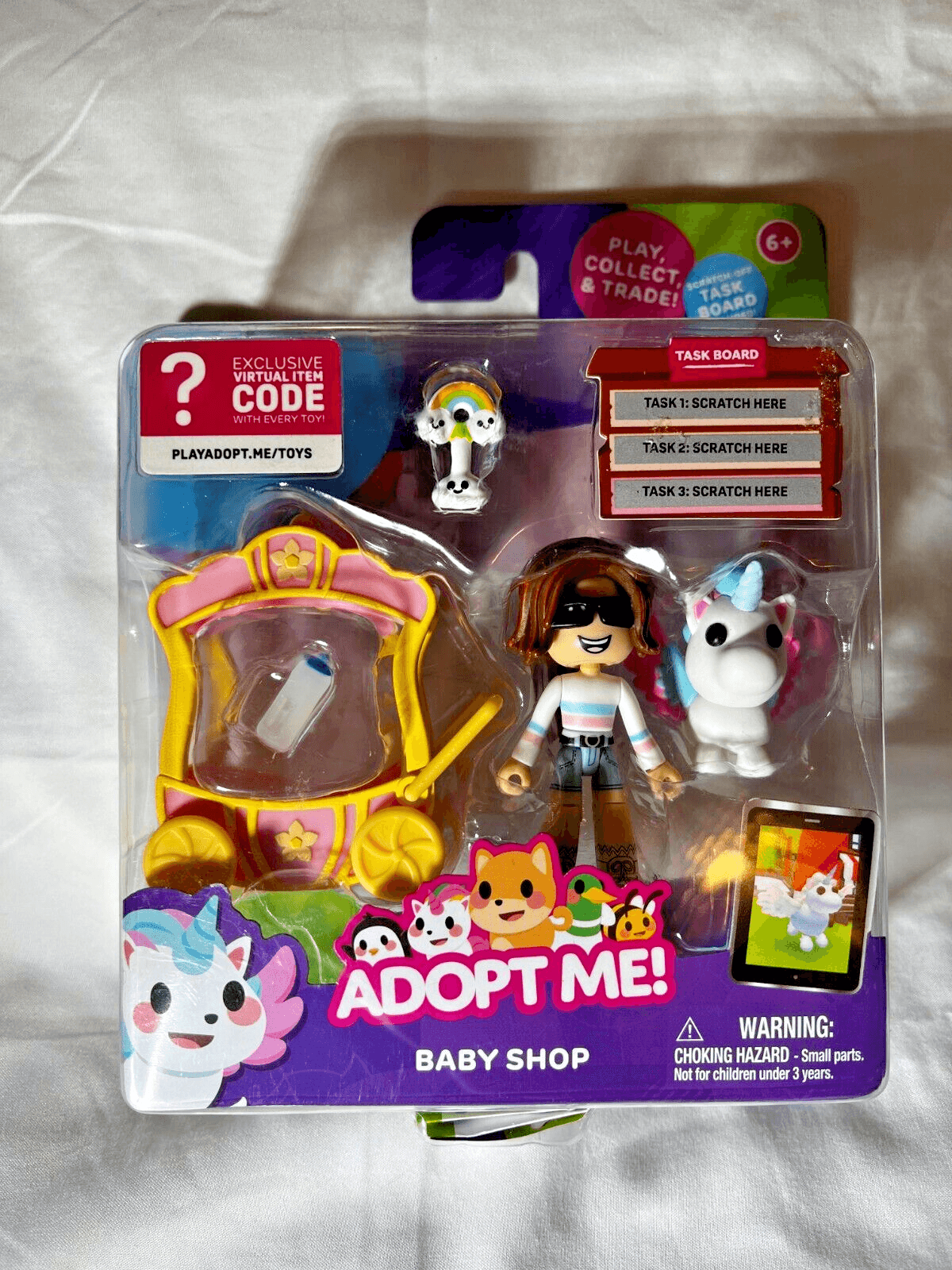 Adopt Me! Baby Shop Eda Alicorn Virtual Item Code New Sealed 2024 Jazwares