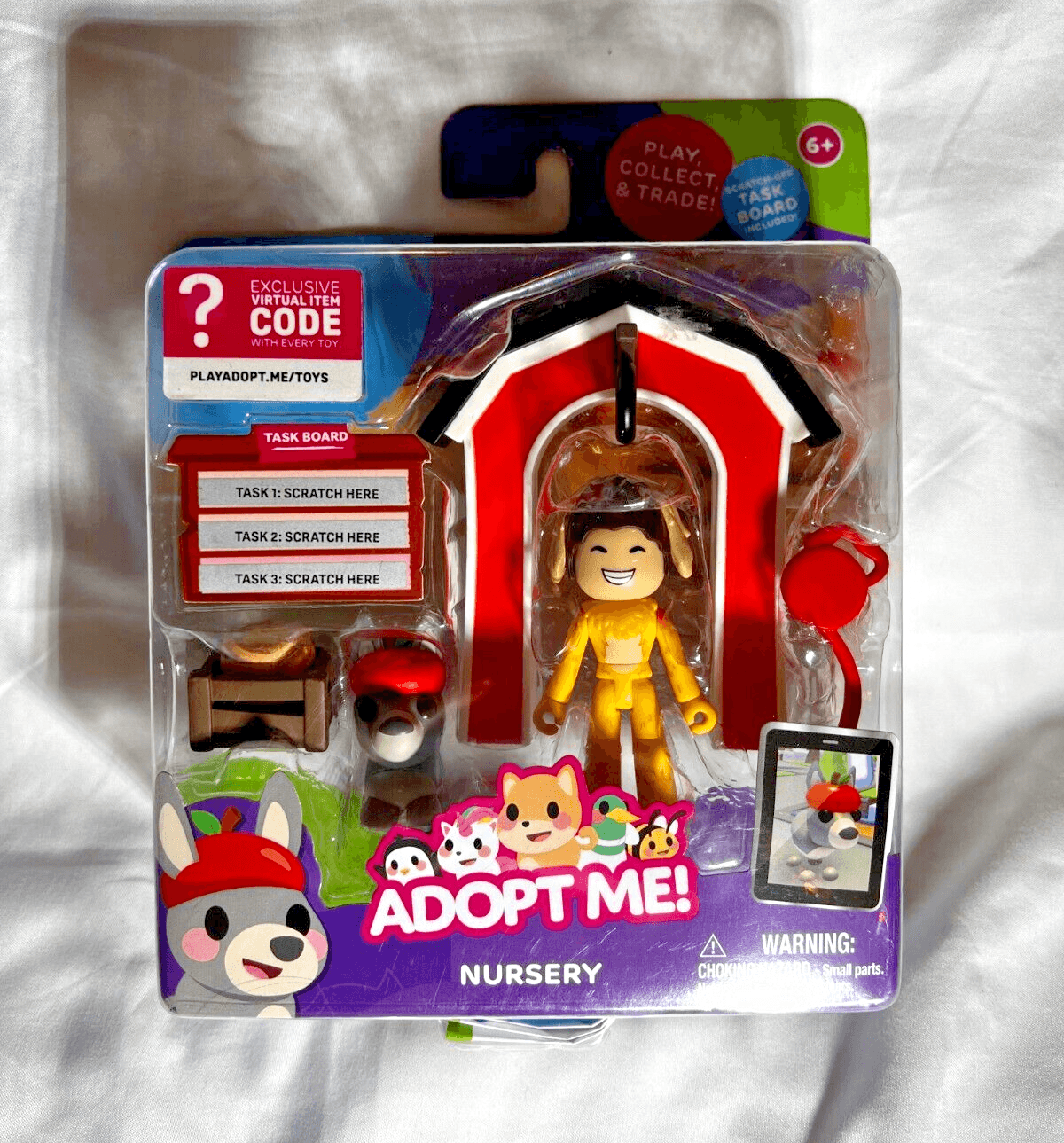 Adopt Me! Nursery Doug Donkey Exclusive Virtual Item Code New Sealed Jazwares