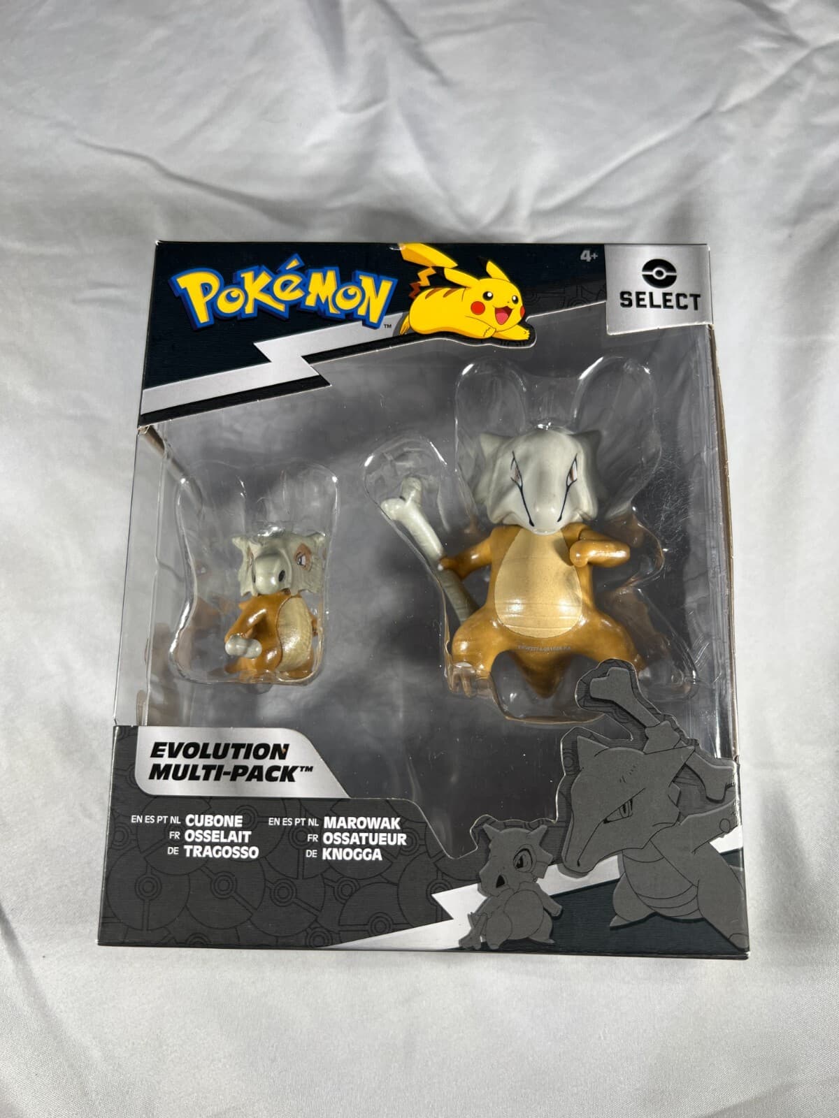 Pokemon Select Evolution MultiPack Cubone Marowak Action Figures Jazwares New