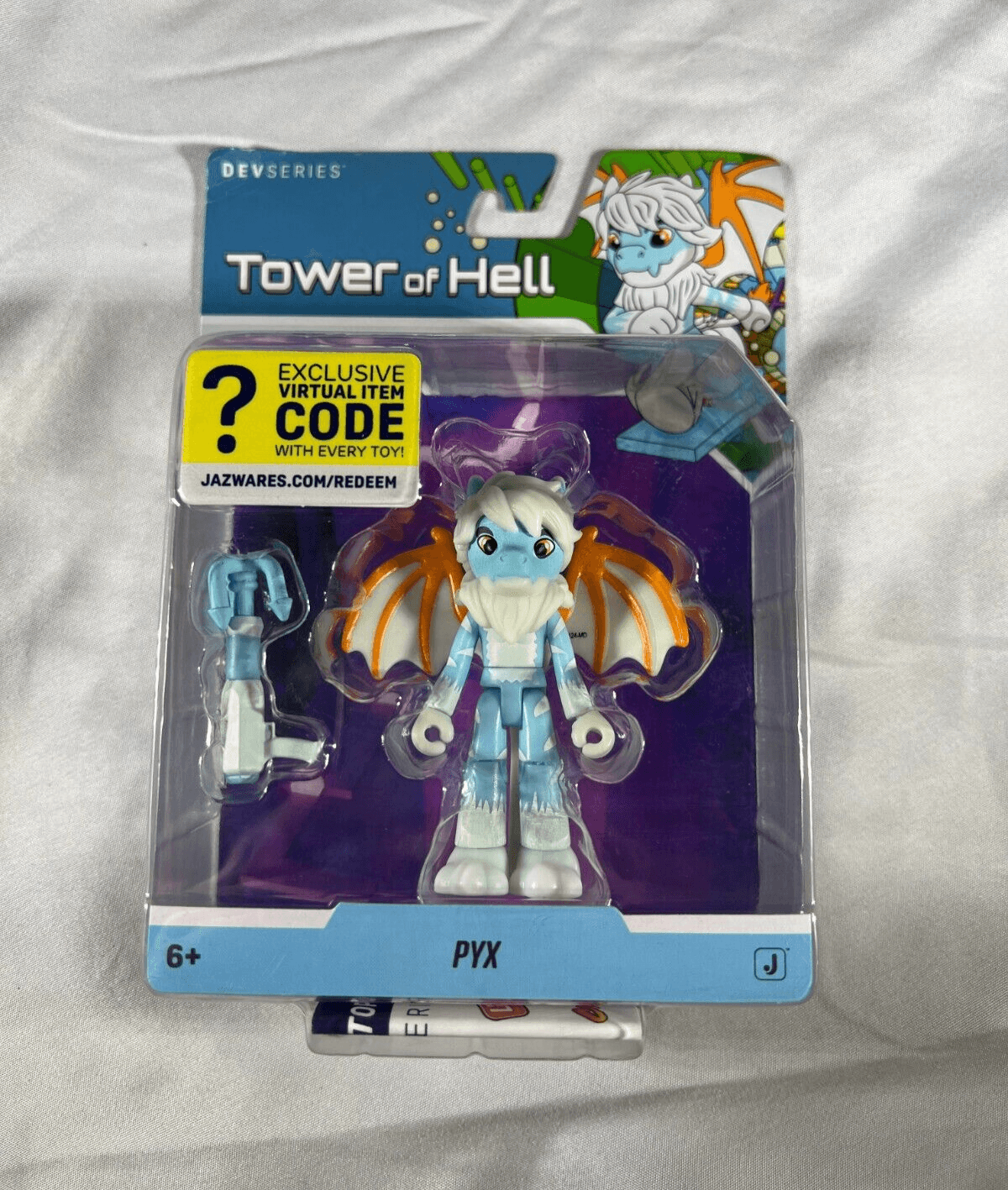 Tower of Hell PYX DevSeries Action Figure Virtual Item Code Jazwares NEW Sealed