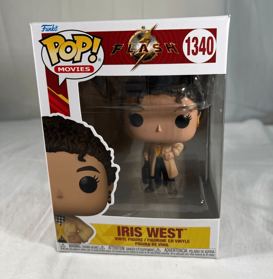 Funko Iris West #1340 POP! Movies Vinyl Figure Flash DC NEW Sealed 2022
