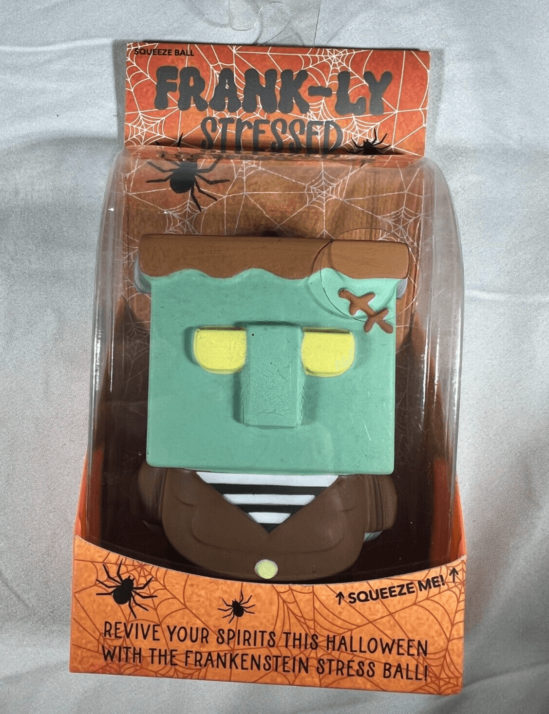 Frank-ly Stressed Halloween Frankenstein Stress Toy Ball Delilah Jane YuFei