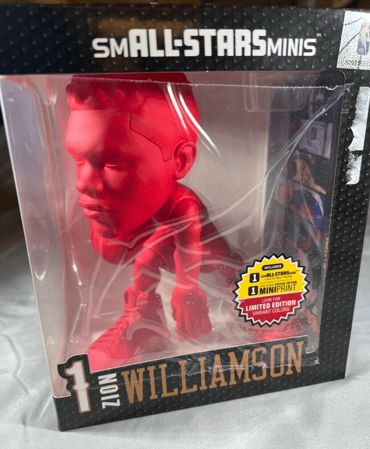 NBA Zion Williamson 1 Red Variant SmAll-Stars Mini Pelicans Chase LE Figure NEW