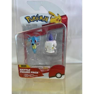 NEW Jazwares Nintendo Pokemon Battle Figure 2 Pack Horsea & Liwick NIP