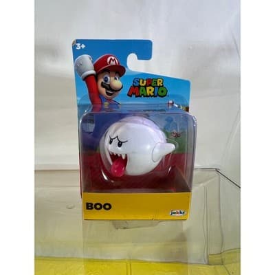NEW Jakks Super Mario Boo Collectible Action Figure World of Nintendo NIP