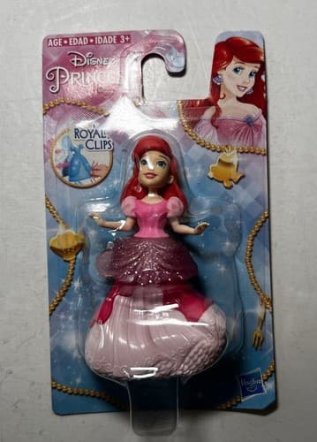 NEW Disney Princess Ariel Royal Clips Clip-on Dress Little Mermaid Hasbro