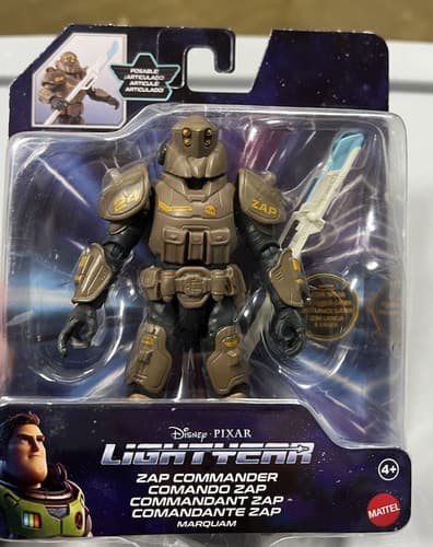 ZAP Commander Pixar Buzz Lightyear Marquam 5" Action Figure Toy NEW NIB