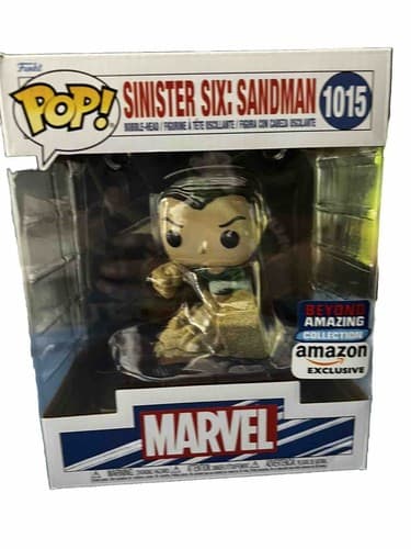 Funko Pop Deluxe Marvel Sinister Six Sandman #1015 Brand New Unopened Package