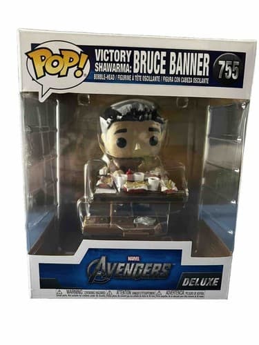 Marvel Avengers Bruce Banner Funko Pop Deluxe Victory Shawarma No. 755 NEW NIB