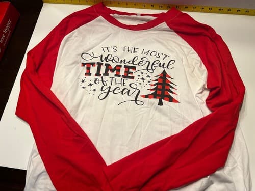 NEW It's The Most Wonderful Time of the Year Christmas Long Sleeve T-Shirts