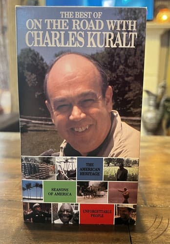 Best Of On the Road with Charles Kuralt 1993 3-tape VHS Set American People