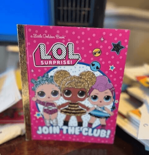 New 2023 A Little Golden Book LOL Dolls Surprise Join the Club