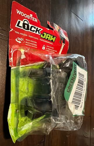 Wooster F6333 Green Nylon Polypropylene Lock Jaw Tool Holder Lockjaw Discounted