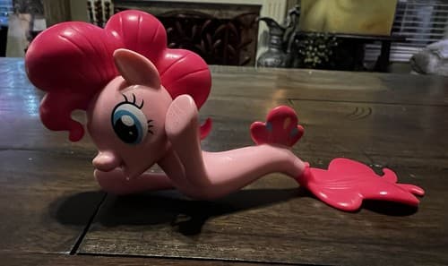 My Little Pony 2016 Pinkie Pie Mermaid Bath Toy Figure Birthday Collectible