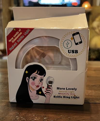 Magical Selfie Ring Light for Cell Phone Mobile 3 Illumination Levels