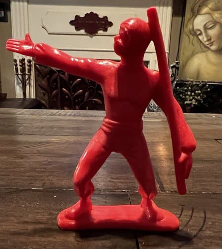 Greenbrier International 4" Plastic Ninja Red Samurai