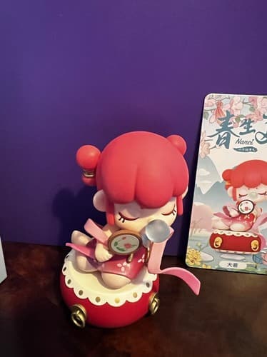 Rolife X Nanci GREATER HEAT Solar Terms Mini Figure Designer Art Toy NEW Card