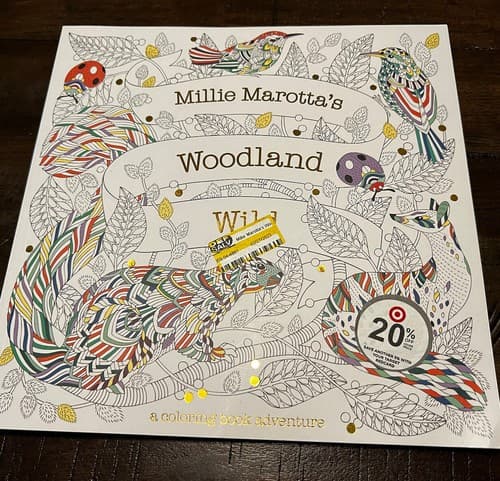 Millie Marotta Woodland Wild A Millie Marotta Adult Coloring Book Art