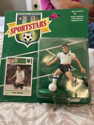 Chris Waddle Kenner Tonka Sportstars Soccer Action Figure 1989 NIP Sports Stars