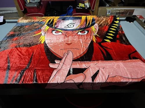 CHAIGUI Anime Fleece Throw Blanket Oversized 60” X 50”