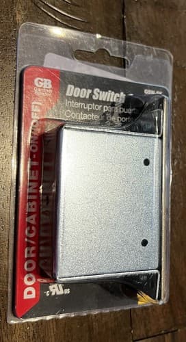 Gardner Bender Door Cabinet SPST On/Off Switch GSW-SK