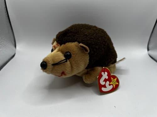 TY Beanie Baby Babies Stuffed Animal Plush Prickles 1999